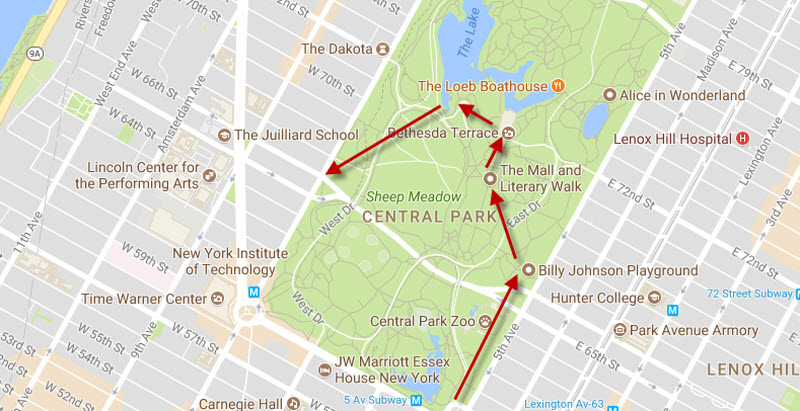 #AEAENYTrip17 – Day 5: Central Park, Juilliard School 